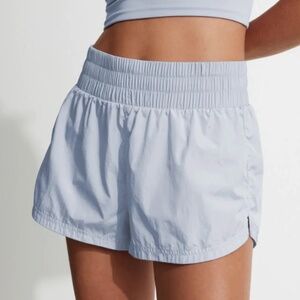 Varley Light Blue Athletic Shorts